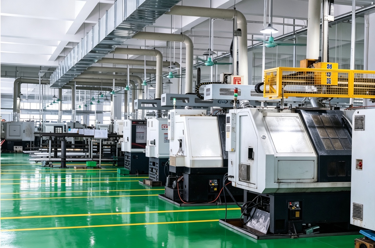 CNC 加工設備全景